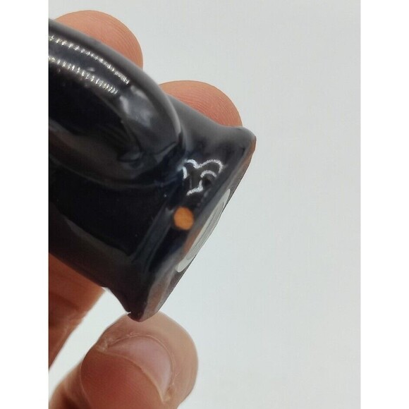 Vintage Teapot TWO SALT Shakers Tea Pots Brown Coffee Kettles VTG 2 Mid Century - Picture 14 of 15